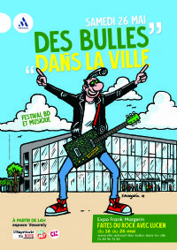 Festival de BD Des Bulles dans la Ville. Le samedi 26 mai 2018 à ANTONY. Hauts-de-Seine.  14H00